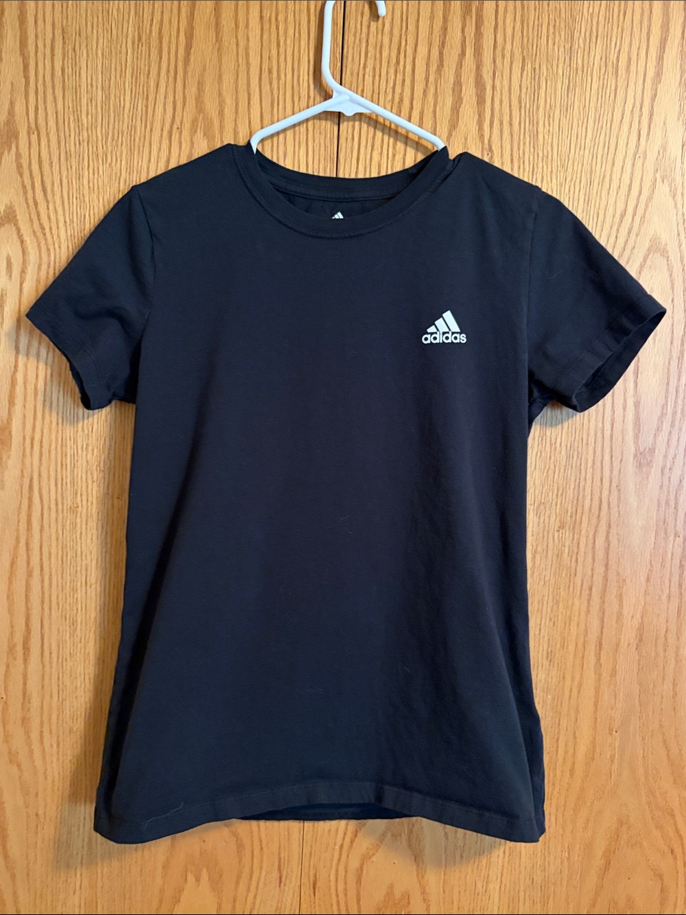 Adidas Black Crew Neck Short Sleeve Golf Tee Large - Picture 2 of 7